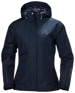 Veste imperméable Seven J Femme Helly Hansen bleue marine 