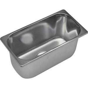 Rectangular stainless steel sink 330 x 300 x 150 mm Plastimo