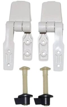 Jabsco Twist'n'Lock Compact toilet hinges