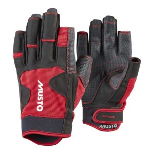 Gants Performance Doigts Courts Musto Rouge