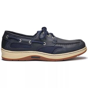 Clovehitch II Waxed Docksides Sebago boat shoes - exterior view