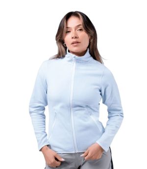 Veste Polaire Zip Polartec Femme Zhik bleu clair