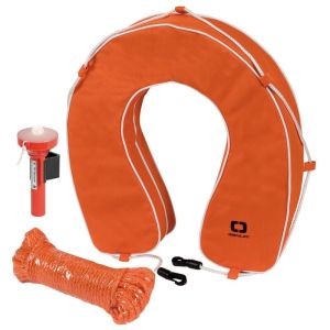 Horseshoe buoy complete with Osculati cover