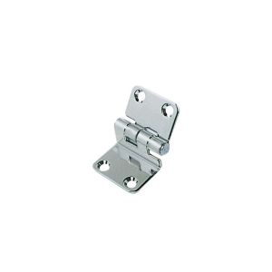 Stainless steel offset hinge 57 x 37 Osculati