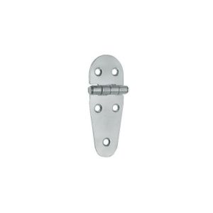 Stainless steel hinge 107 x 39 x 2 mm Osculati