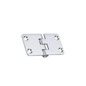 Stainless steel hinge 70 x 38 x 1.7 mm Osculati