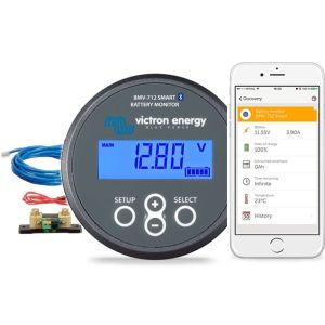 Contrôleur de batterie BMV 712 Smart Victron avec bluetooth intégré
