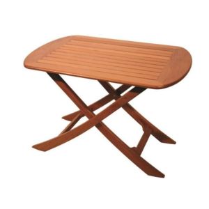 Mesa plegable de teca Ile de France Arc Marine