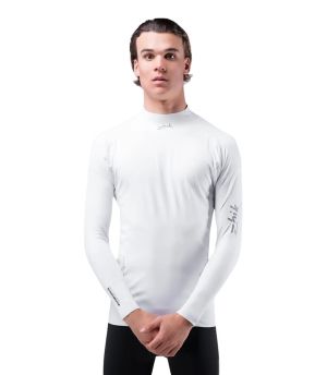 Top Eco Spandex Zhik blanc porté