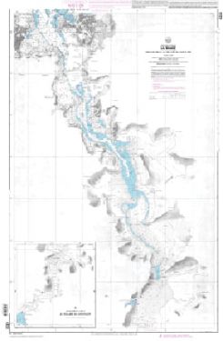 Carte SHOM 4233L - La Rance - de Saint-Malo à l'Ecluse du Châtelier