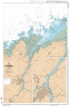 Carte SHOM 7126L - De l'île Balanec aux Héaux-de-Bréhat - Cours du Jaudy