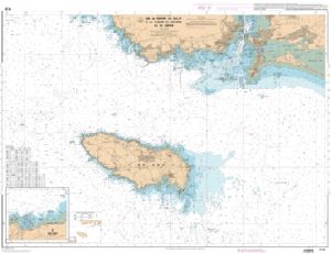 Carte SHOM 7139L - de la Pointe du Talut à la Pointe de Gâvres - Ile de Groix