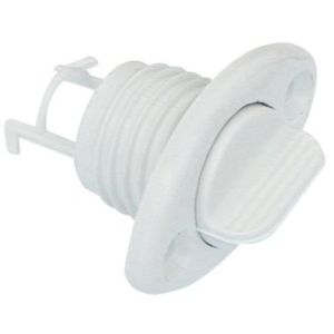 Dalot plastique ø25mm EuroMarine-Blanc