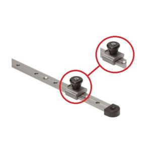 Butée réglable pour rail en T 20 mm Barton