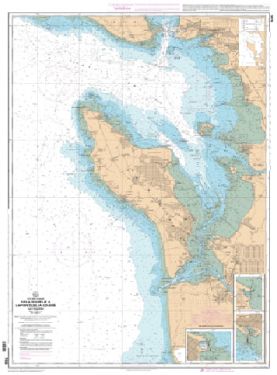 Carte SHOM 7405L - de La Rochelle à la Pointe de La Coubre - Ile d'Oléron