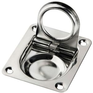 Anello ciotola in acciaio inox 55 x 65 mm Osculati