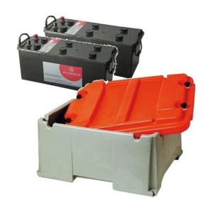 Vassoio per 2 batterie da 120 a 200 Ah Osculati