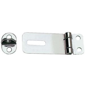 Cerniera lucchetto in acciaio inox 65 x 23 mm Osculati