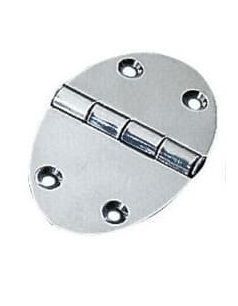 Cerniera in acciaio inox 35 x 51 x 2 mm Osculati