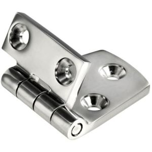 Cerniera in acciaio inox 38 x 57 x 5 mm Osculati