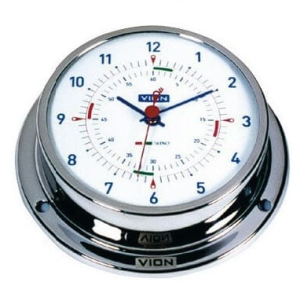 Horloge avec zone de silence inox A100 Vion