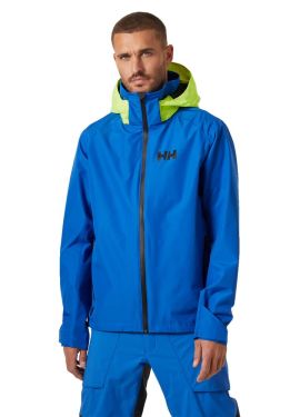 Veste de régate Inshore Cup Helly Hansen bleue sur mannequin