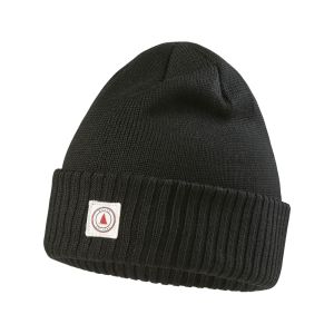 Bonnet Salcombe Musto noir de profil