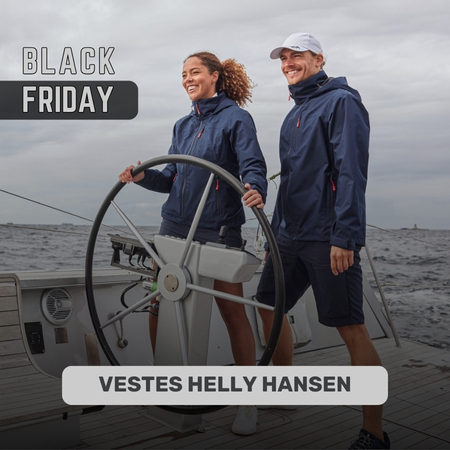 homme avec veste helly hansen