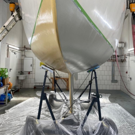 antifouling écologique sur un voilier